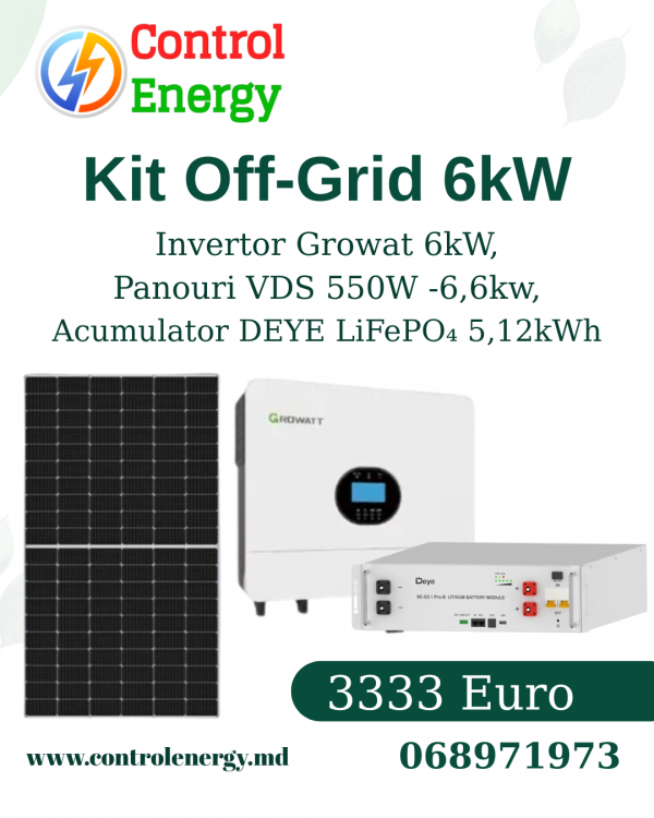 Kit Off-Grid 6kW