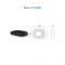 Set 4 amortizoare antivibratii 40 × 56 mm, H = 10 mm, suruburi incluse