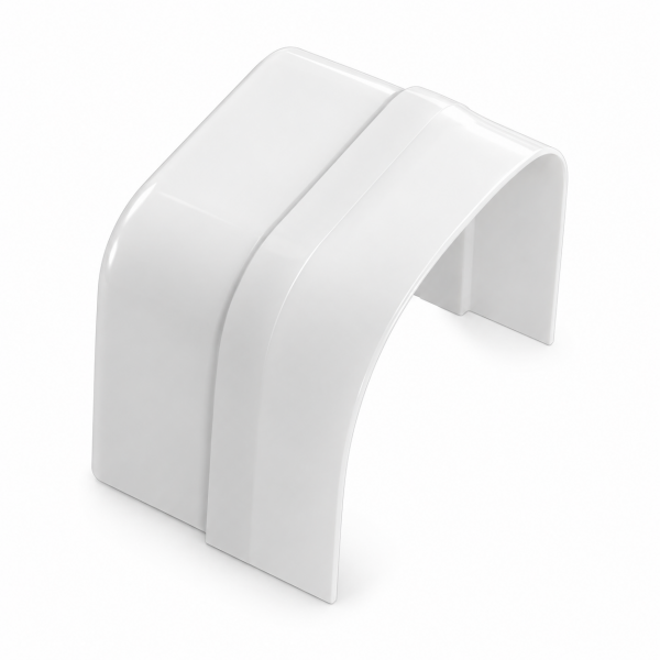 Piesa imbinare cu garnitura CANALPLAST 70 - Alb RAL 9010