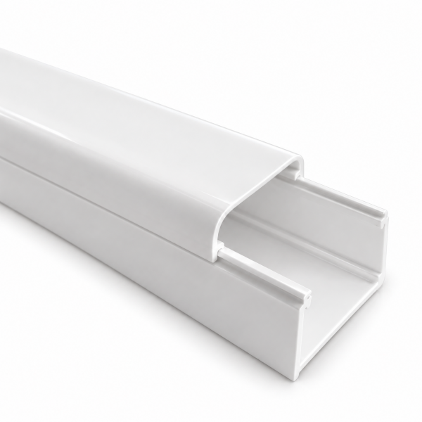 Canal mascare CANALPLAST 65x50 - Alb RAL 9010