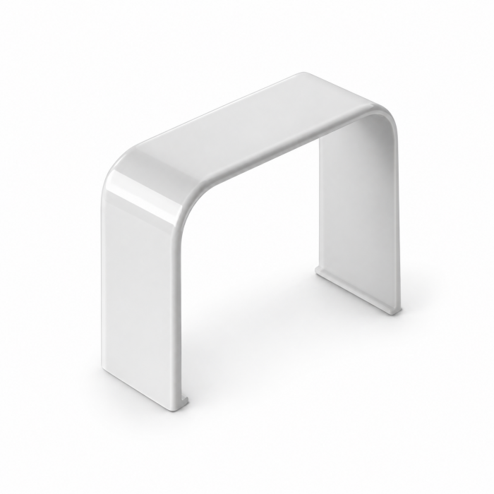 Piesa imbinare canal CANALPLAST 65 - Alb RAL 9010
