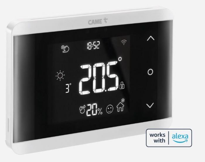 Termostat CAME TH/700 WH WIFI cu fir in perete /845AA-0100