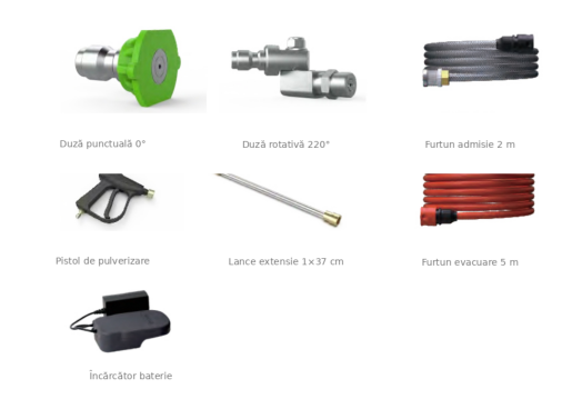 Masina de igienizare climatizator cu acumulator PCW-4Li