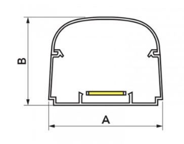 Canal mascare OPTIMA T62 - OPT WHITE 11130062