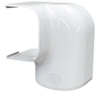 Curba canal de rotatie stinga MRS 62-OPT WHITE SCD100097