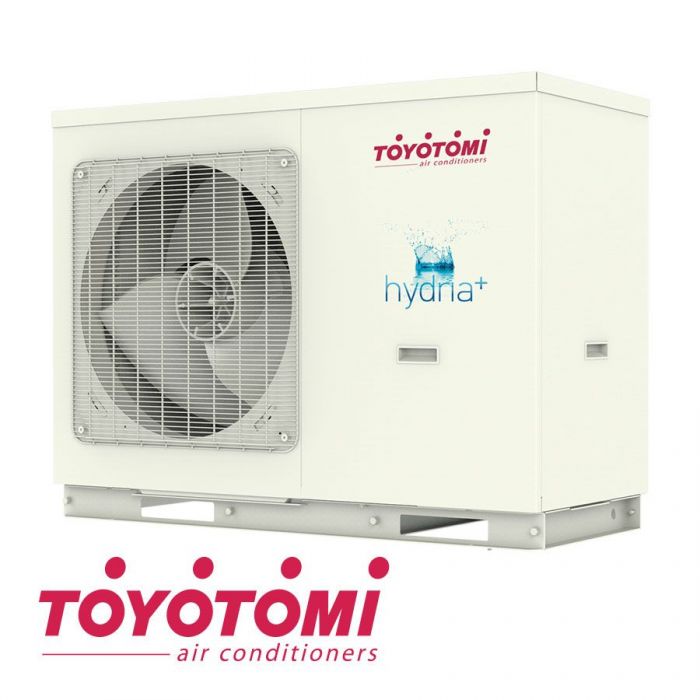 Pompă de caldură 10 KW Toyotomi Hydria+ Trifazată