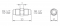Racord drept din alama 1/4" × 1/4"