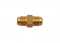 Racord drept din alama 3/8" × 3/8"