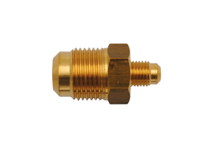 Racord drept din alama 1/4" × 5/8"