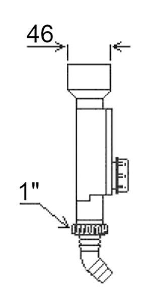 Sifon pentru aer conditionat Ghidini DN1 (120)