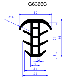 Garnitura de cauciuc EPDM pentru panouri solare