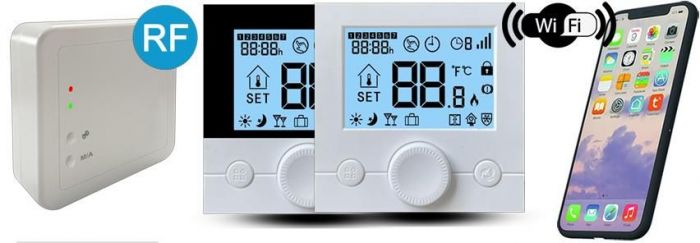 Termostat cu radiofrecventa programabil TC 400 wi-fi