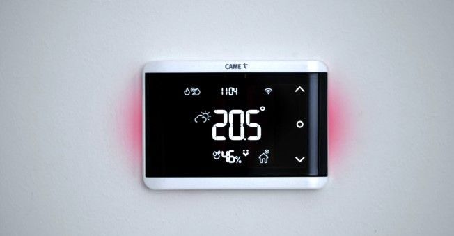 Termostat CAME TH/700 WH WIFI cu fir in perete /845AA-0100